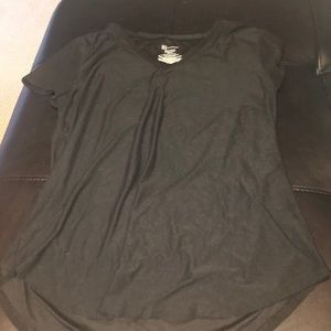 Plain black t-shirt